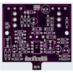 T-Screamer TS9 TS808 PCB