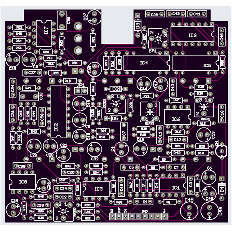 Deluxe Delay PCB