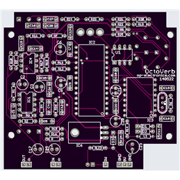 Octaverb PCB