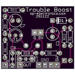 Trouble Boost PCB