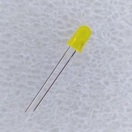 LED 5mm YELLOW diffused