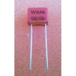 WIMA FKP2 1n 100V 4.5x6x7.2mm 2.5%