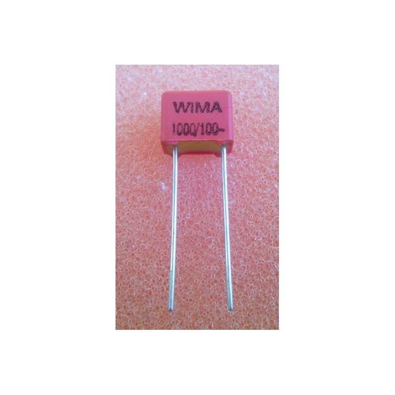 WIMA FKP2 1n 100V 4.5x6x7.2mm 2.5%
