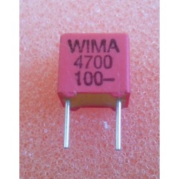 WIMA FKP2 4.7n 100V 5.5x7x7.2mm 2.5%