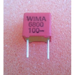 WIMA FKP2 6.8n 100V 5.5x7x7.2mm 2.5%