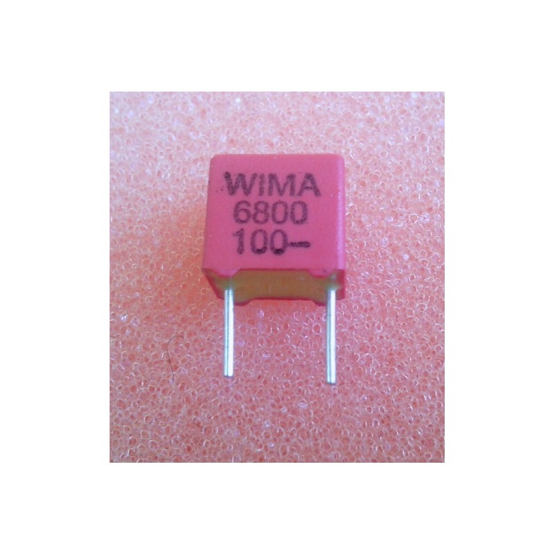 WIMA FKP2 6.8n 100V 5.5x7x7.2mm 2.5%