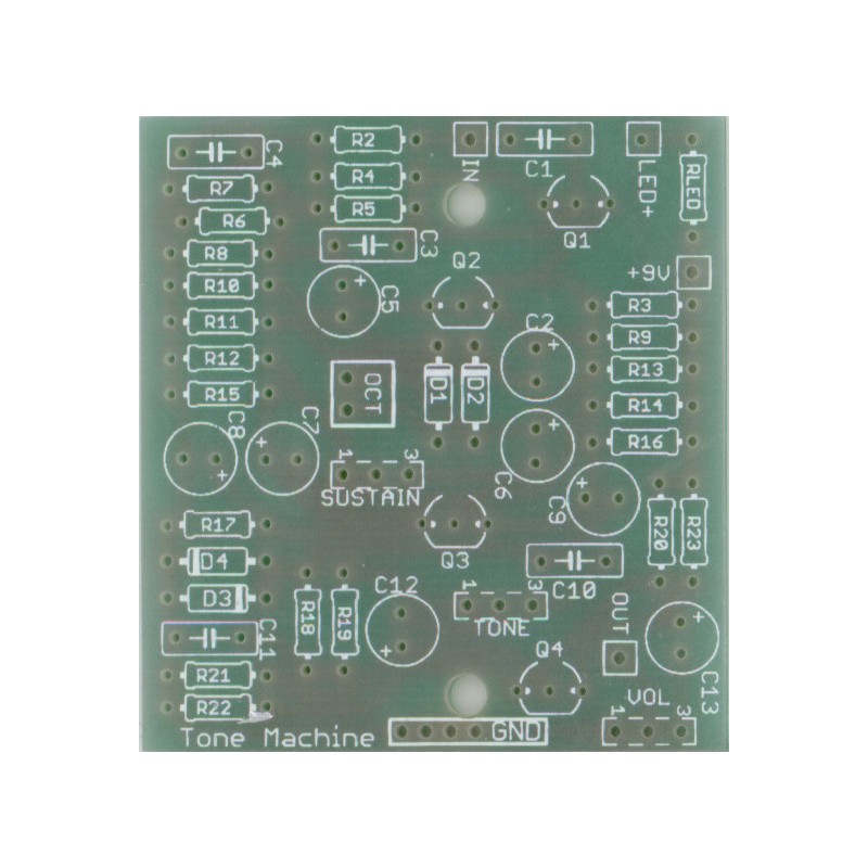 Tone Machine Fuzz Octave PCB