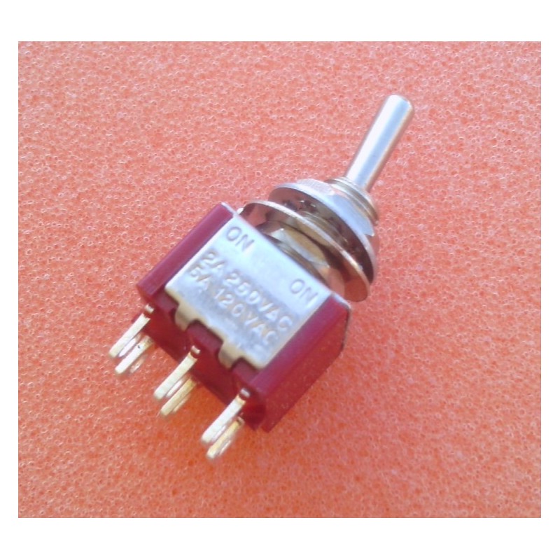 DPDT ON-ON Toggle Switch