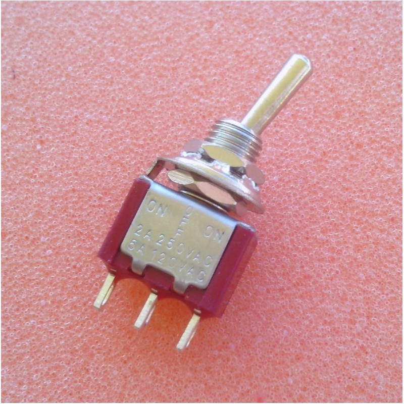 SPDT ON-OFF-ON Toggle Switch