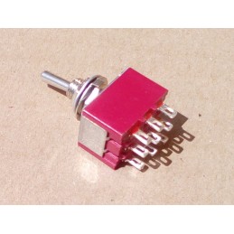 3PDT ON-ON Toggle Switch