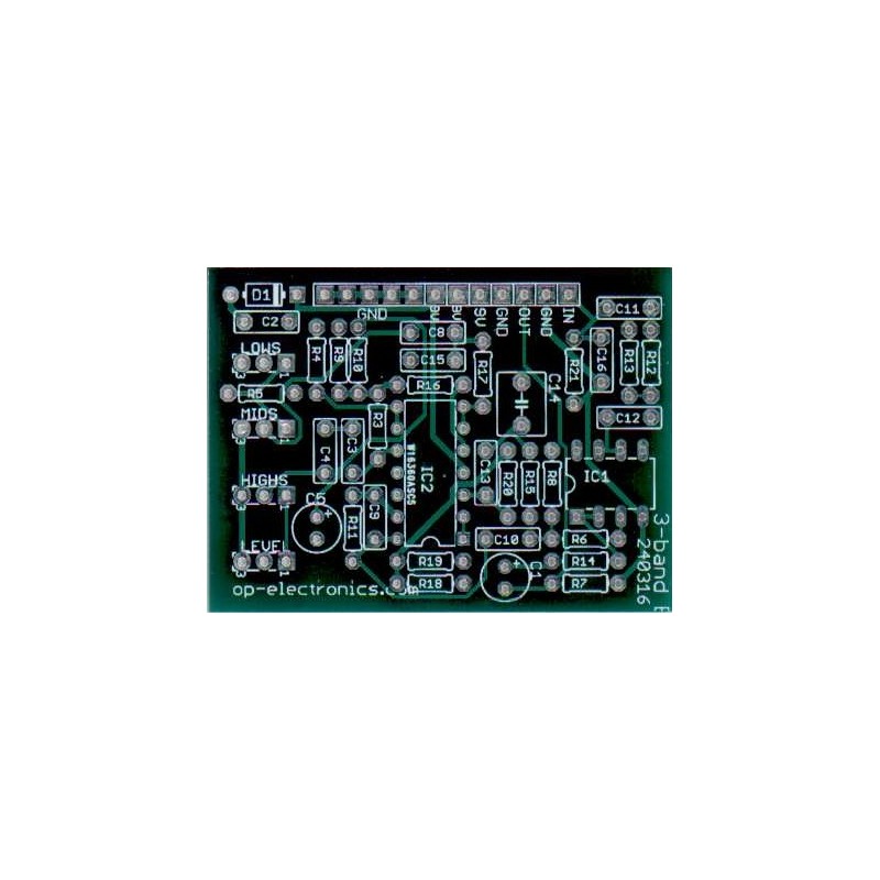 3-band EQ PCB