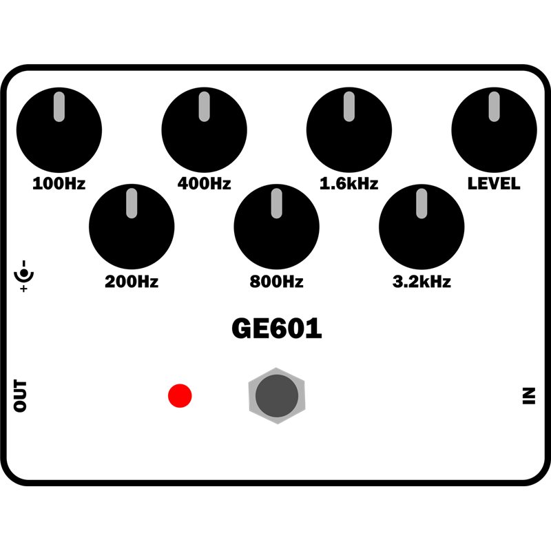 GE-601 Graphic Equalizer KIT