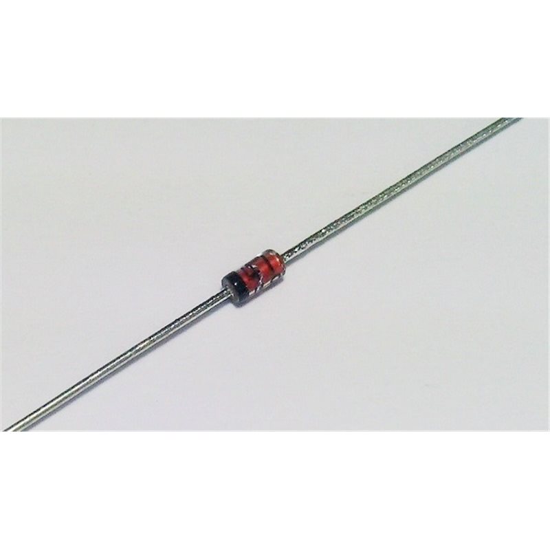 diode 1x Zener, Axial, diode Zener 5,1V 1,3W. construction