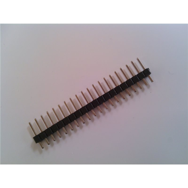 Pinheader MALE 20pin 1x20 2.54mm straight